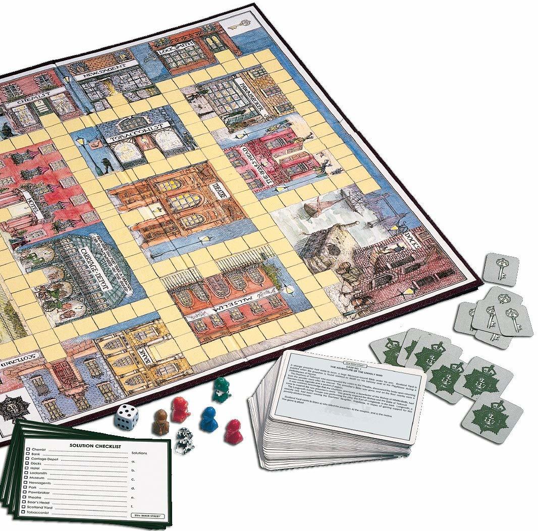 221B Baker St : Sherlock Holmes Master Detective Game